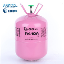 Buen precio Gas de refrigerante 1000g 1 kg R410A Refrigerante Gaz Venta caliente